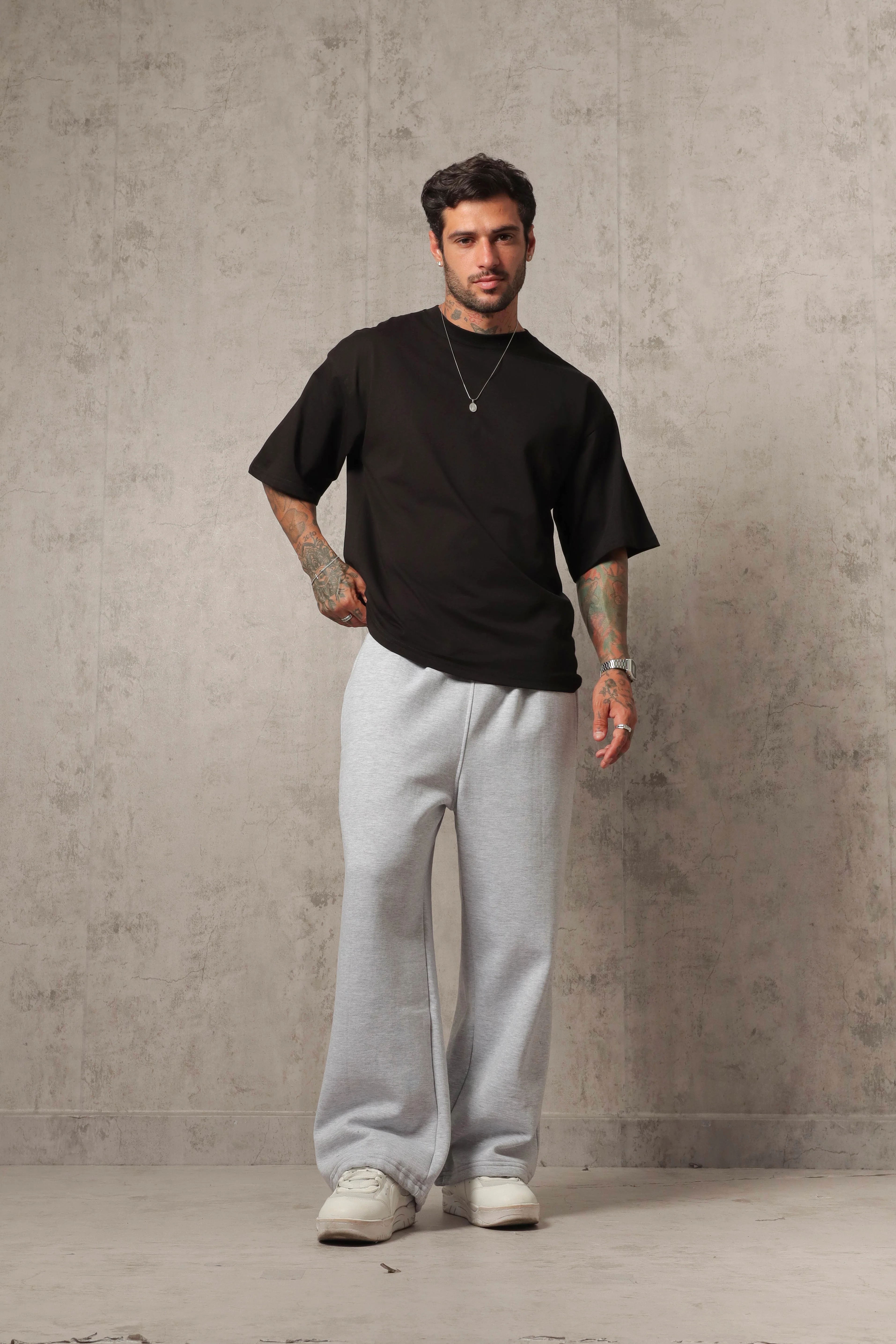 JOGGER OVERSIZE FREE MELANGE - Image 5