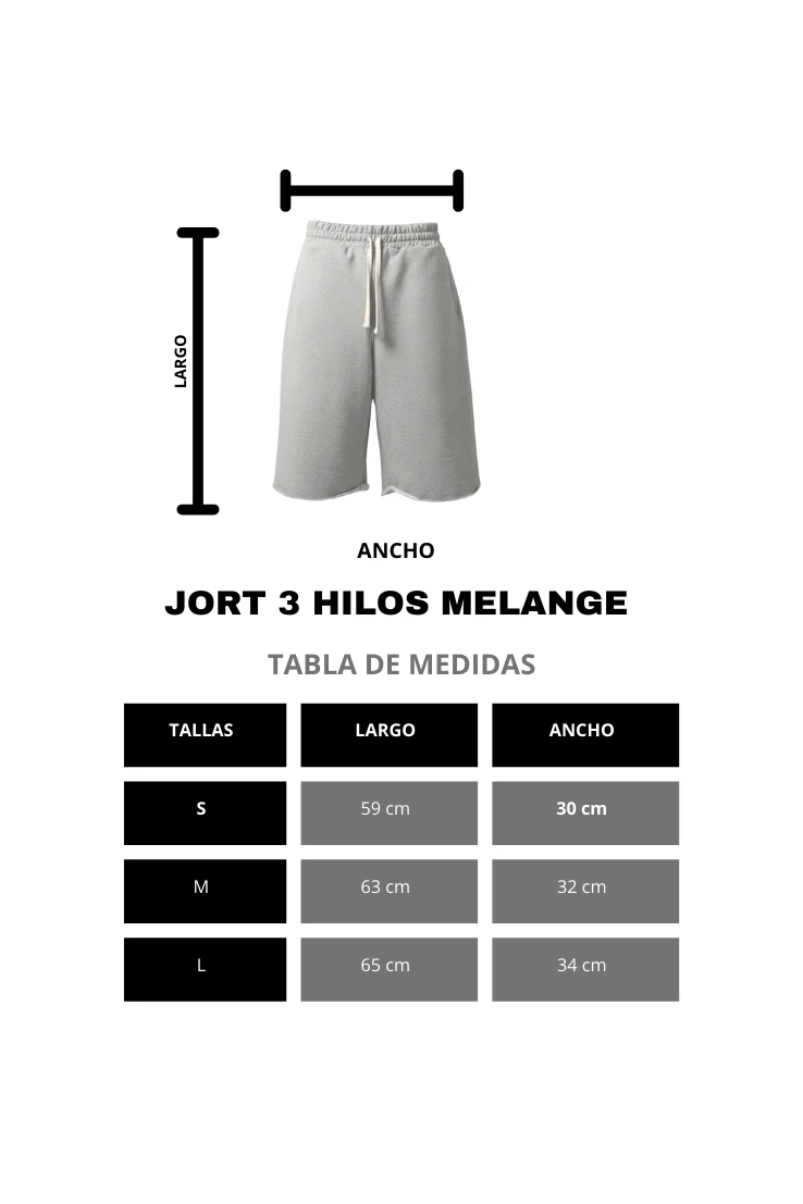 JORT TERRY 3 HILOS MELANGE - Image 5