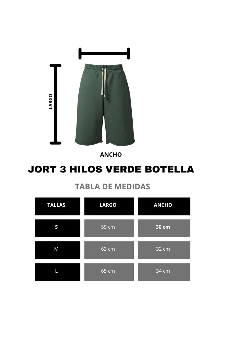 JORT TERRY 3 HILOS VERDE BOTELLA - Image 5