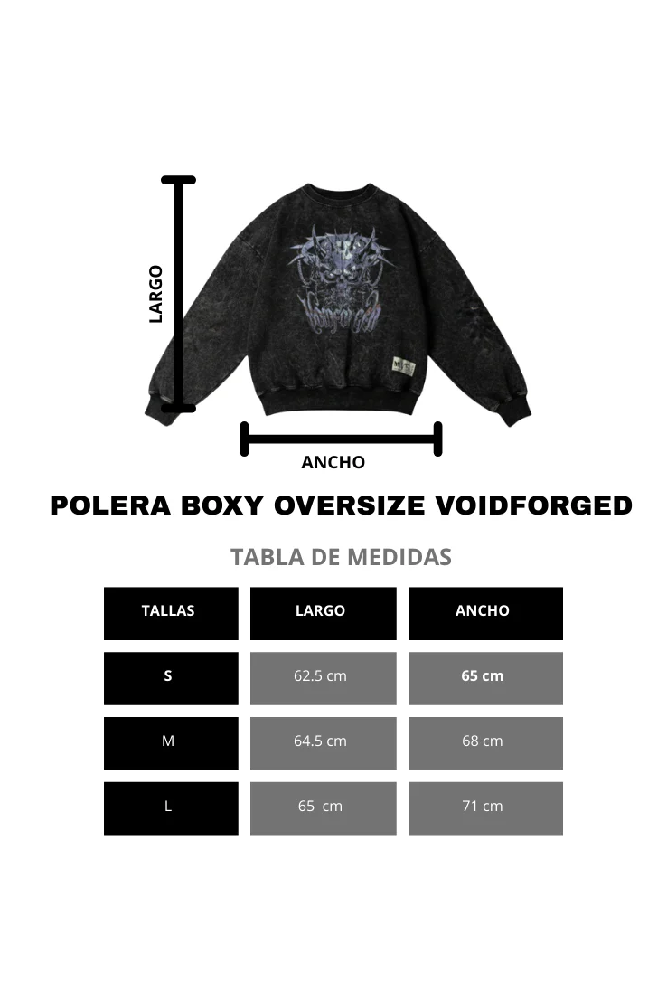 POLERA BOXY OVERSIZE VOIDFORGED - Image 6