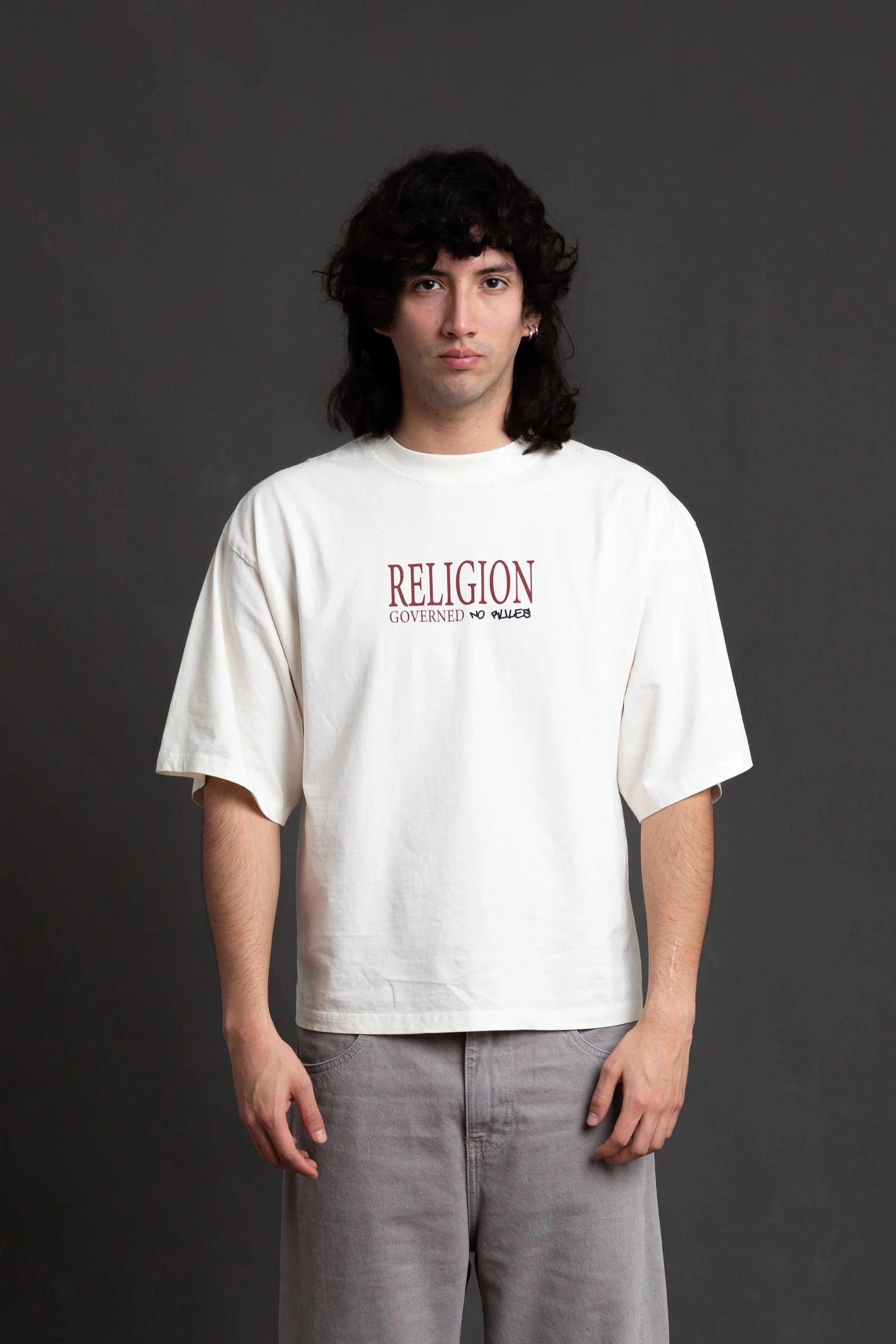 POLO MURCIÉLAGO RELIGION PERLA - Image 2