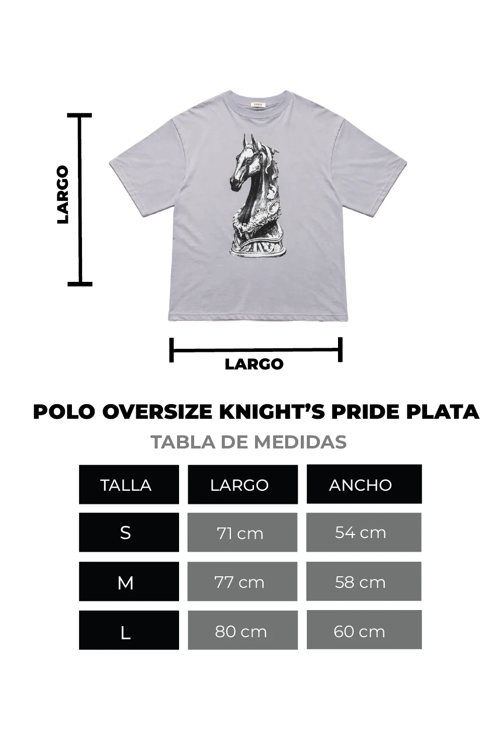 POLO OVERSIZE KNIGHT´S PRIDE - Image 6